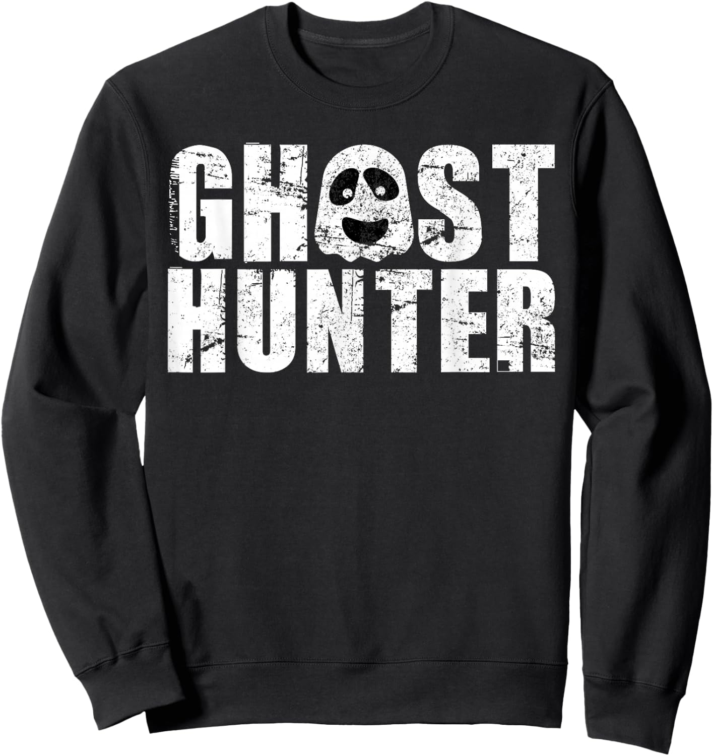 Ghost Hunter-Halloween Ghost Hunting-Paranormal Adventures Sweatshirt - Sweatshirt | Black