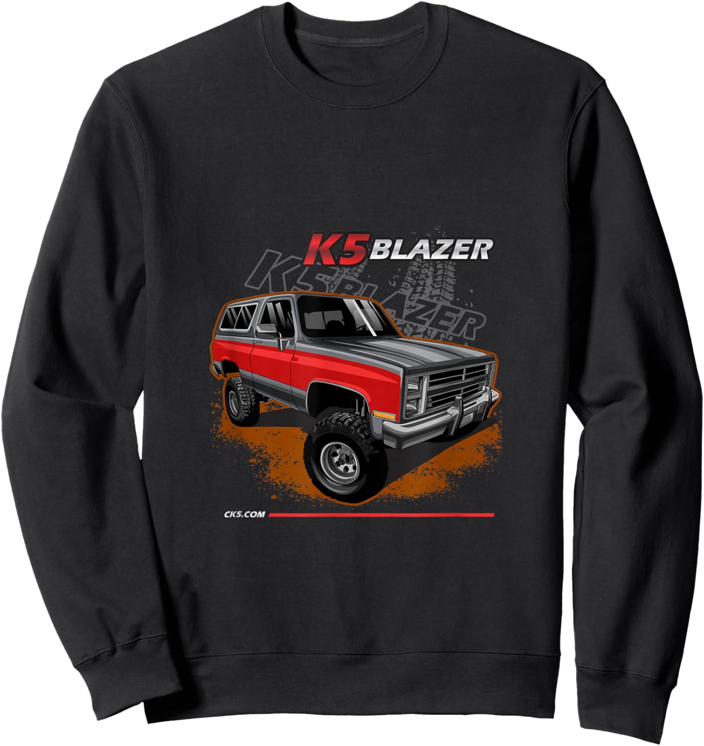 1983-88 K5 Blazer Square Body 4x4 Sweatshirt - Sweatshirt | Black