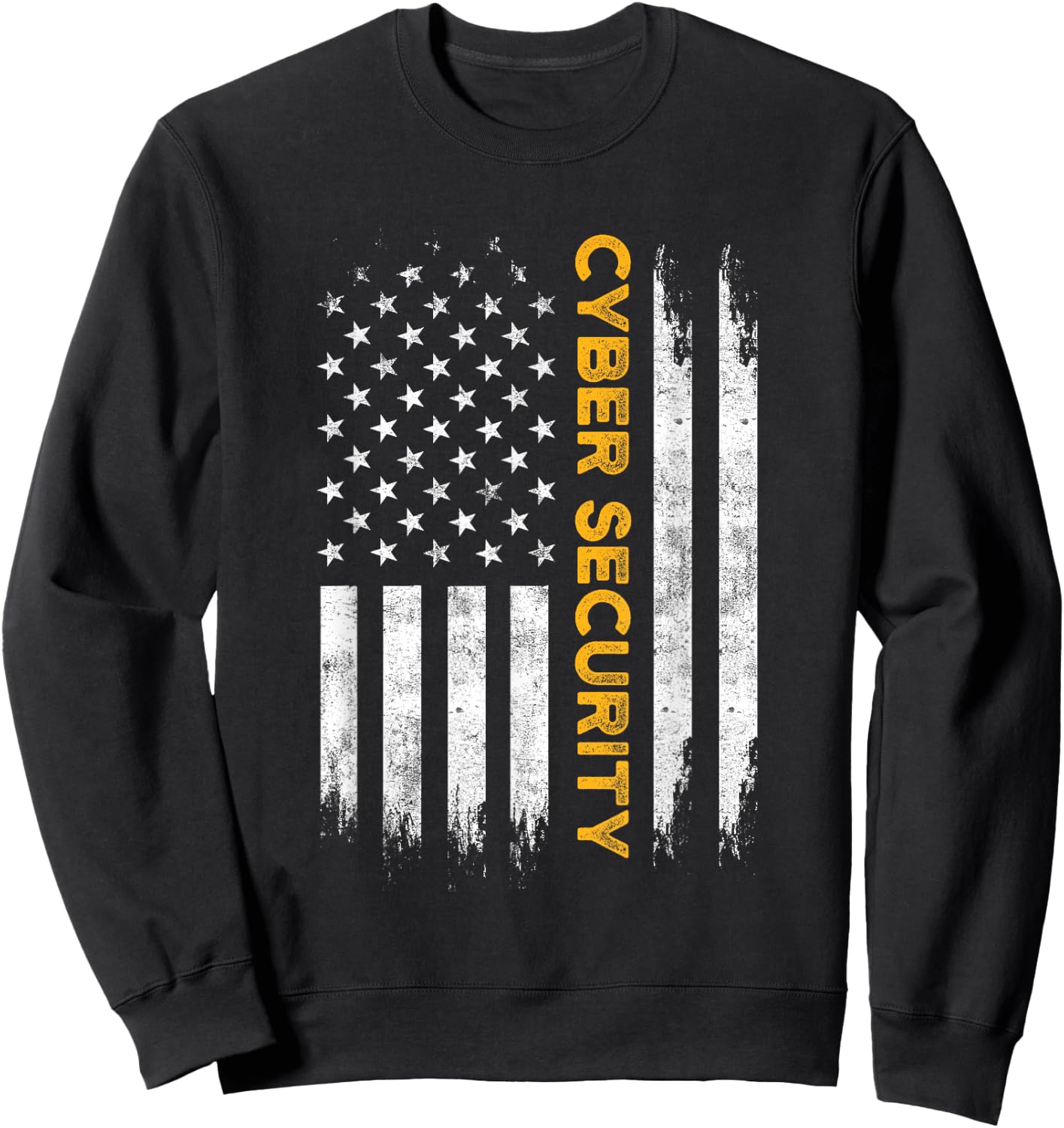 Cybersecurity IT Analyst US Art Certified Tech Security DA1 Sweatshirt - Sweatshirt | Black