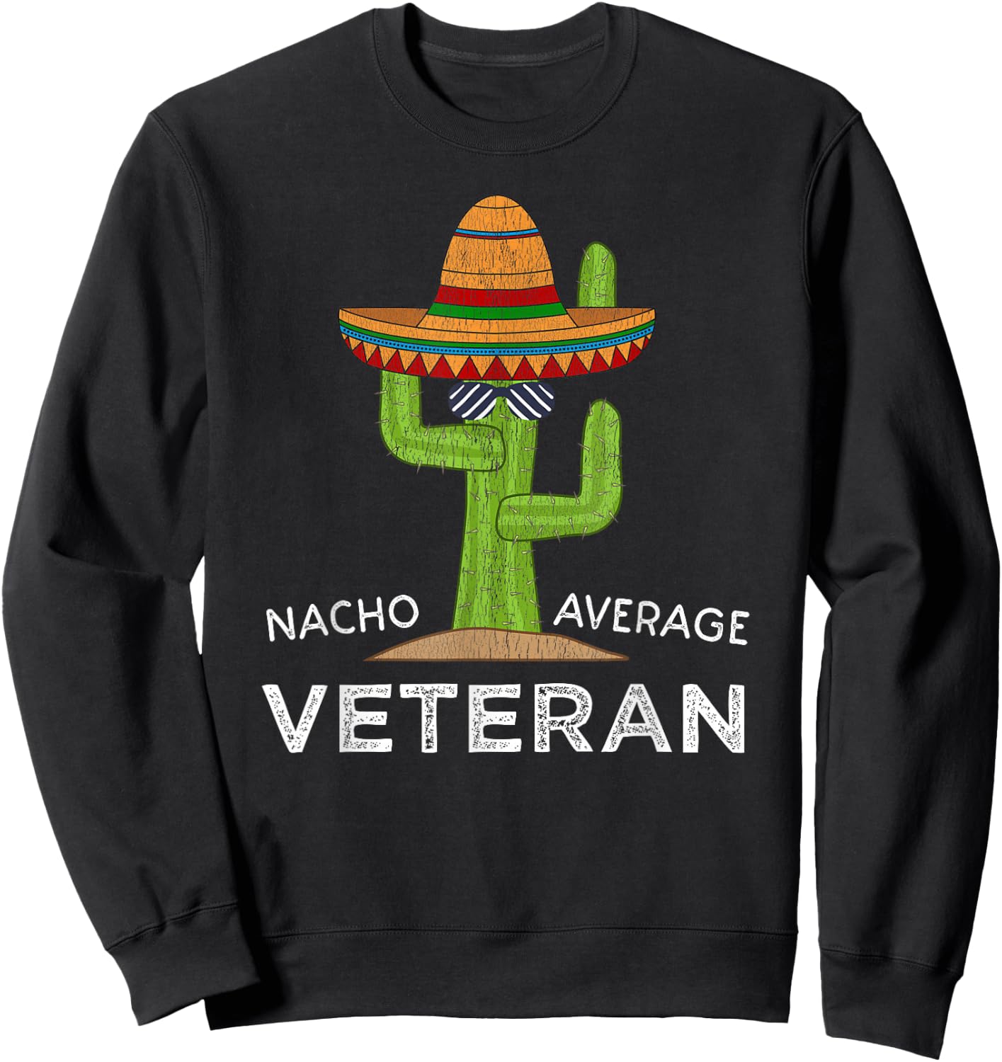 Funny Military Veteran Sweatshirt - Sweatshirt | Black