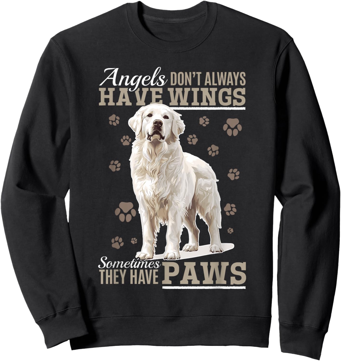 Great Pyrenees Dog Owner Sweatshirt - Sweatshirt | Black