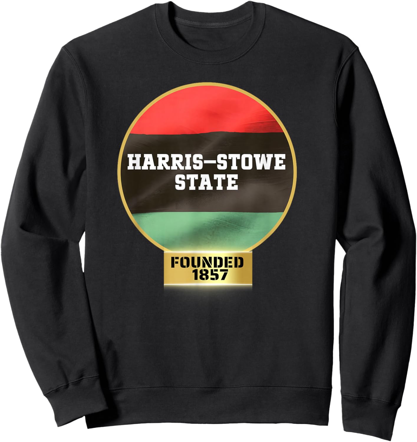 Harris–Stowe State, HSSU, HBC, Proud HBCU Sweatshirt - Sweatshirt | Black