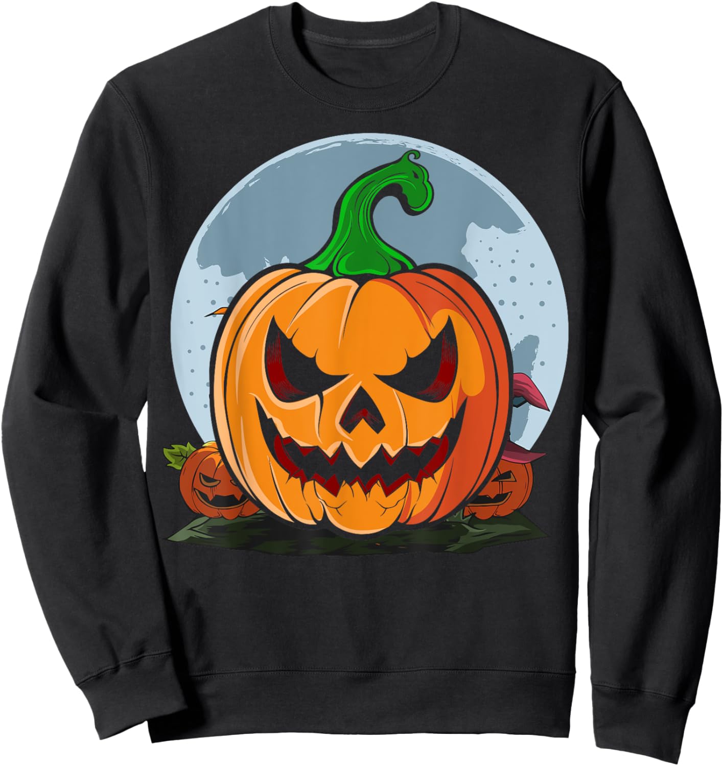 Funny Halloween Pumpkin Costume Sweatshirt - Sweatshirt | Black