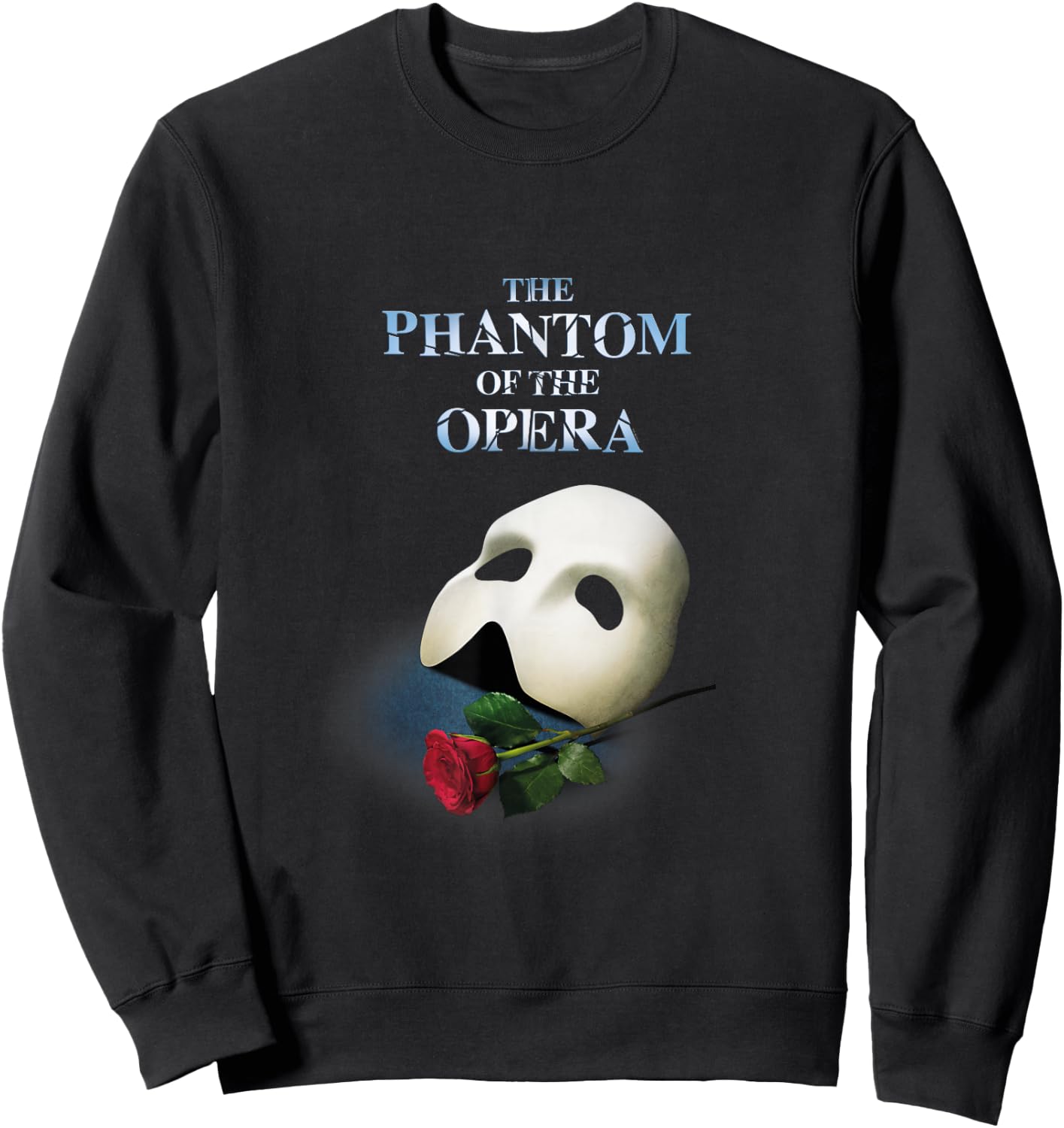 Official 'Phantom of The Opera' Logo Sweatshirt - Sweatshirt | Black