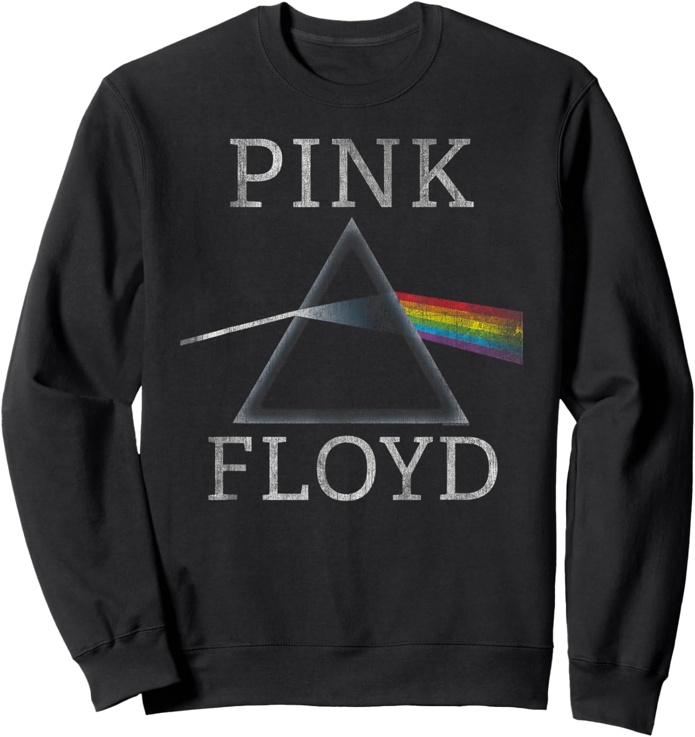 Pink Floyd Dark Side Of The Moon Rock Music Band Sweatshirt - Sweatshirt | Black