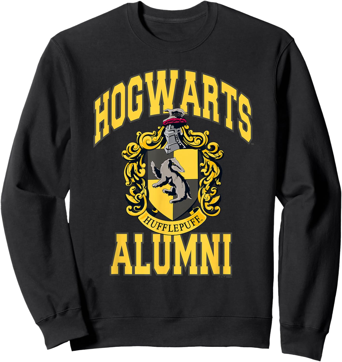 Harry Potter Hogwarts Hufflepuff Alumni Sweatshirt - Sweatshirt | Black
