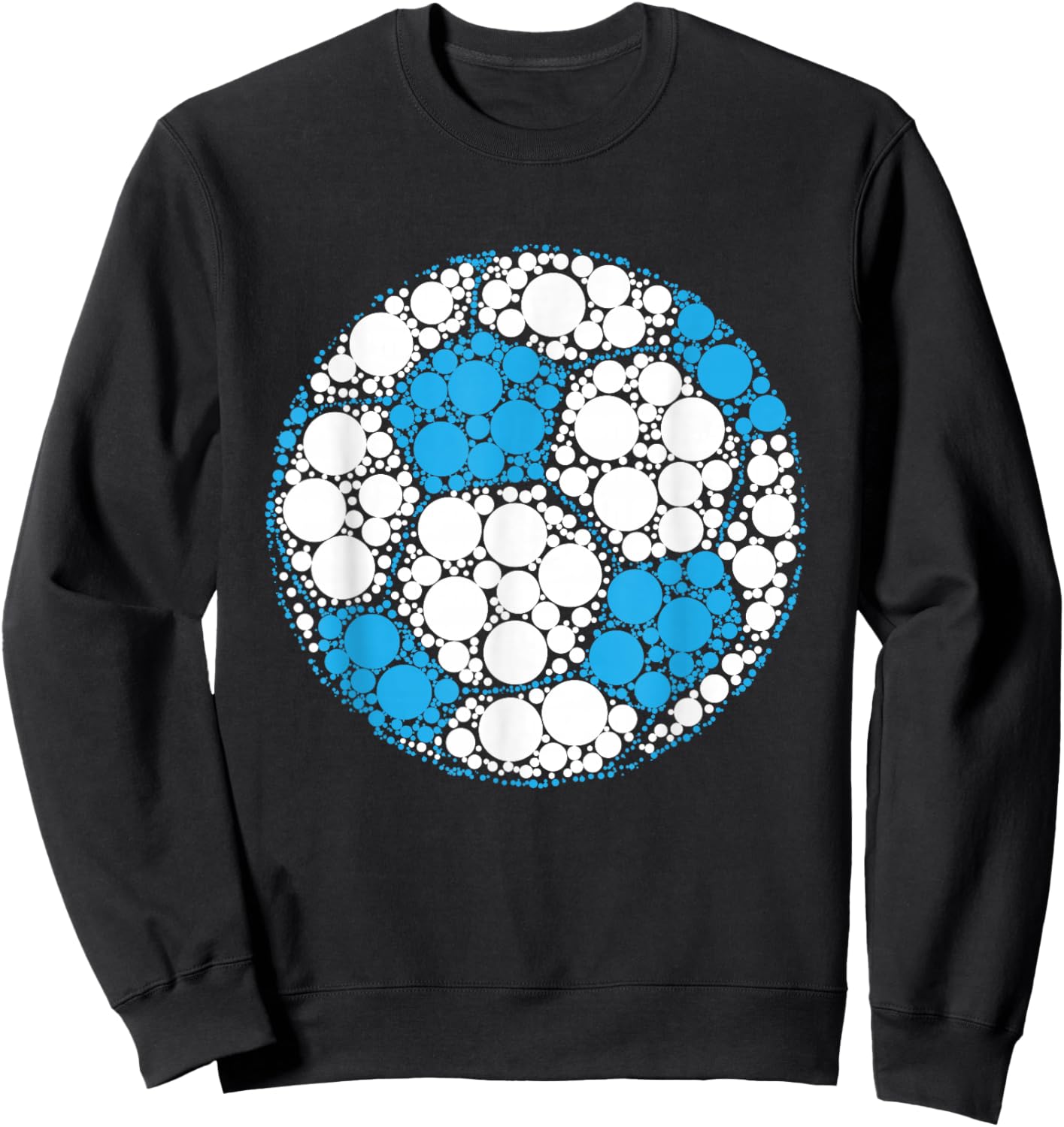 Happy Dot Day International Dot Day Polka Dot Soccer Boys Sweatshirt - Sweatshirt | Black