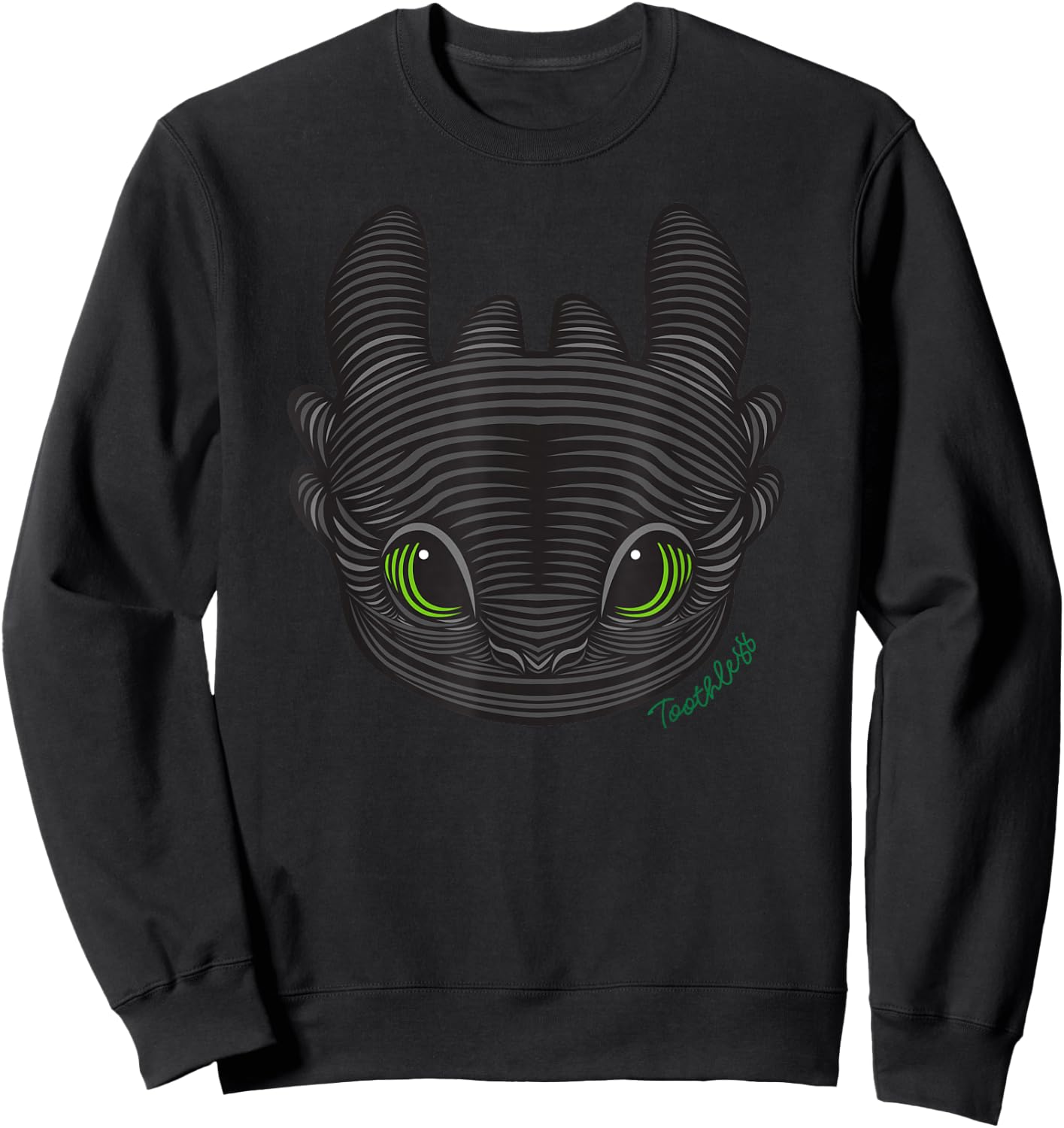 How to Train Your Dragon 3 Toothless Shirt Sweatshirt - Sweatshirt | Black