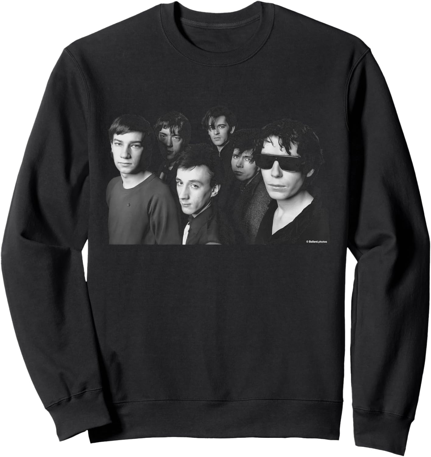 The Psychedelic Furs Band Portrait By Allan Ballard Sweatshirt - Sweatshirt | Black