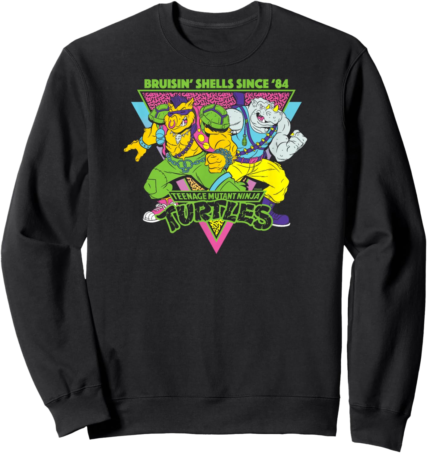 Teenage Mutant Ninja Turtles - Bepop and Rocksteady Villains Sweatshirt - Sweatshirt | Black