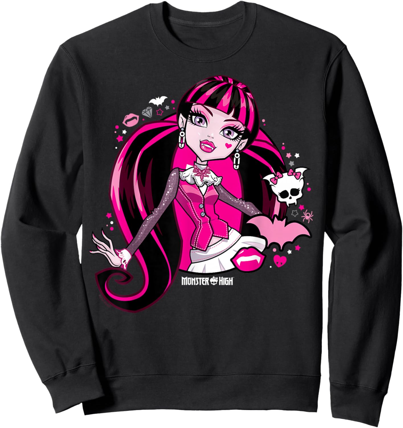 Monster High - Draculaura Sweatshirt - Sweatshirt | Black
