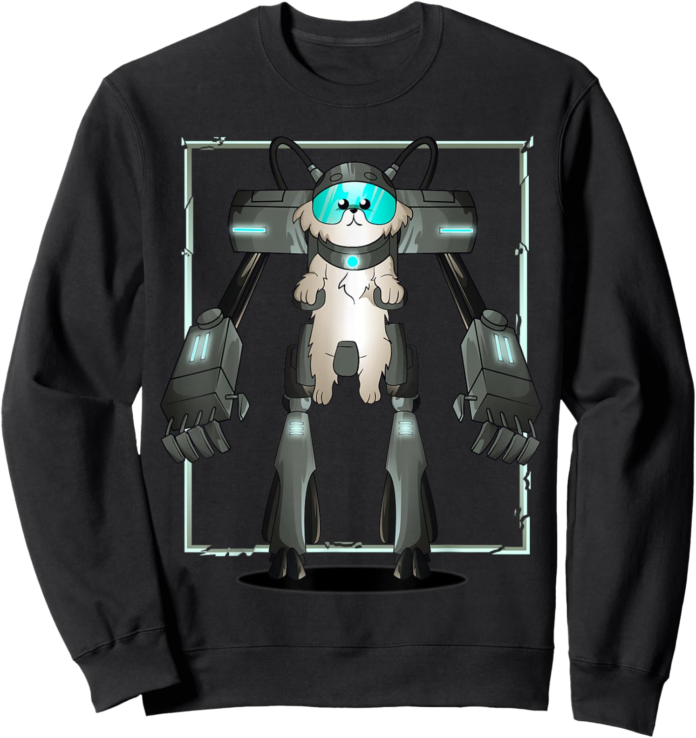 Mademark x Rick and Morty - Rick and Morty Call me Snowball Shirt Sweatshirt - Sweatshirt | Black