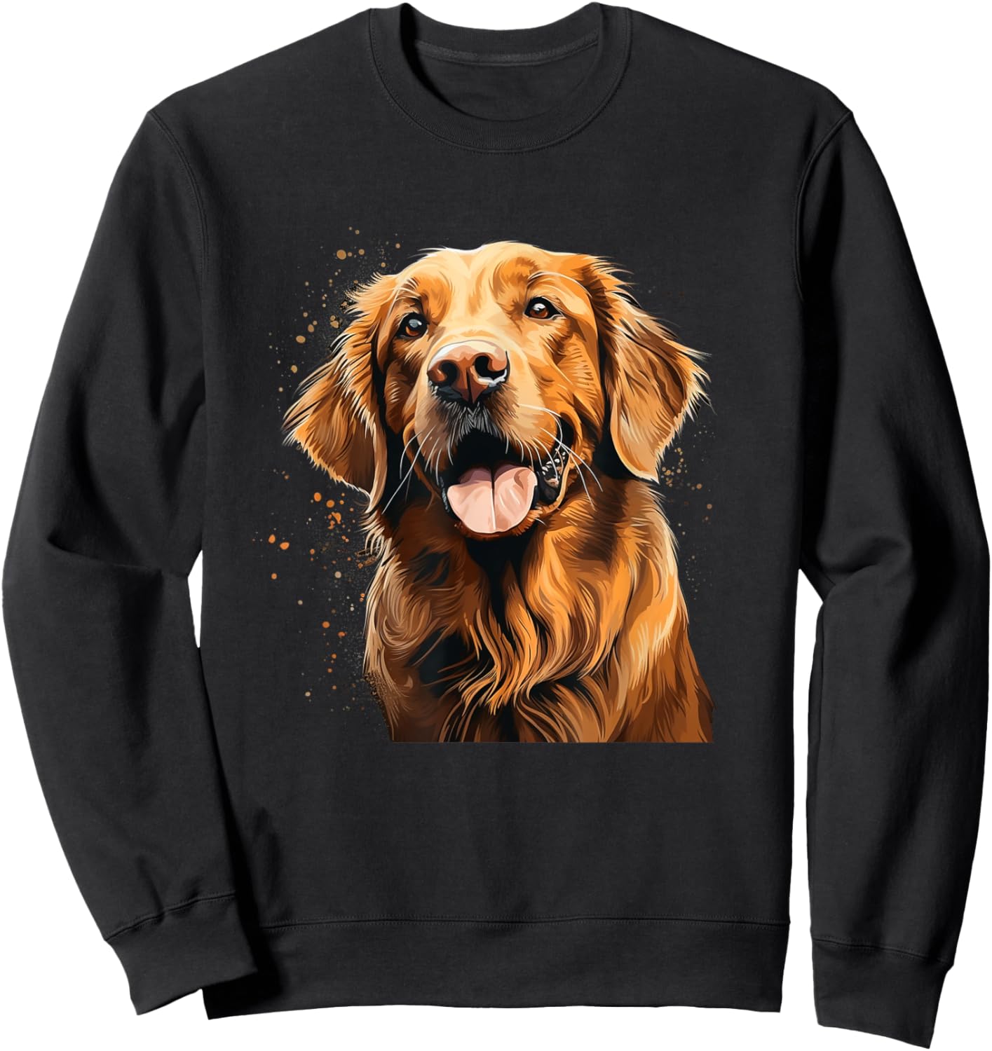 Apparel For Golden Retriever Lovers Sweatshirt - Sweatshirt | Black
