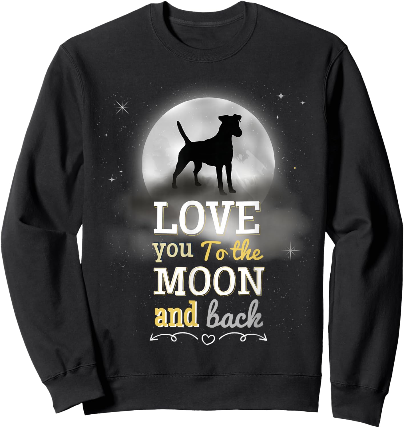 Smooth Fox Terrier Dog Breed Sweatshirt - Sweatshirt | Black
