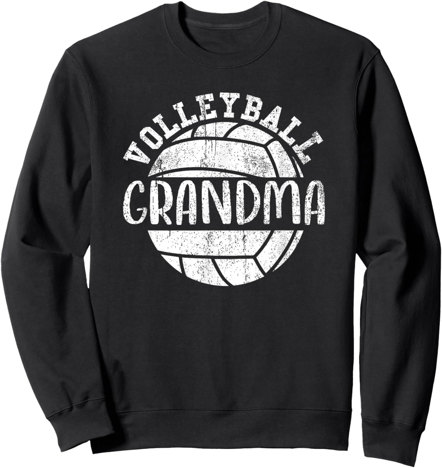 Volleyball Grandma Granddaughter Volleyball Sweatshirt - Sweatshirt | Black