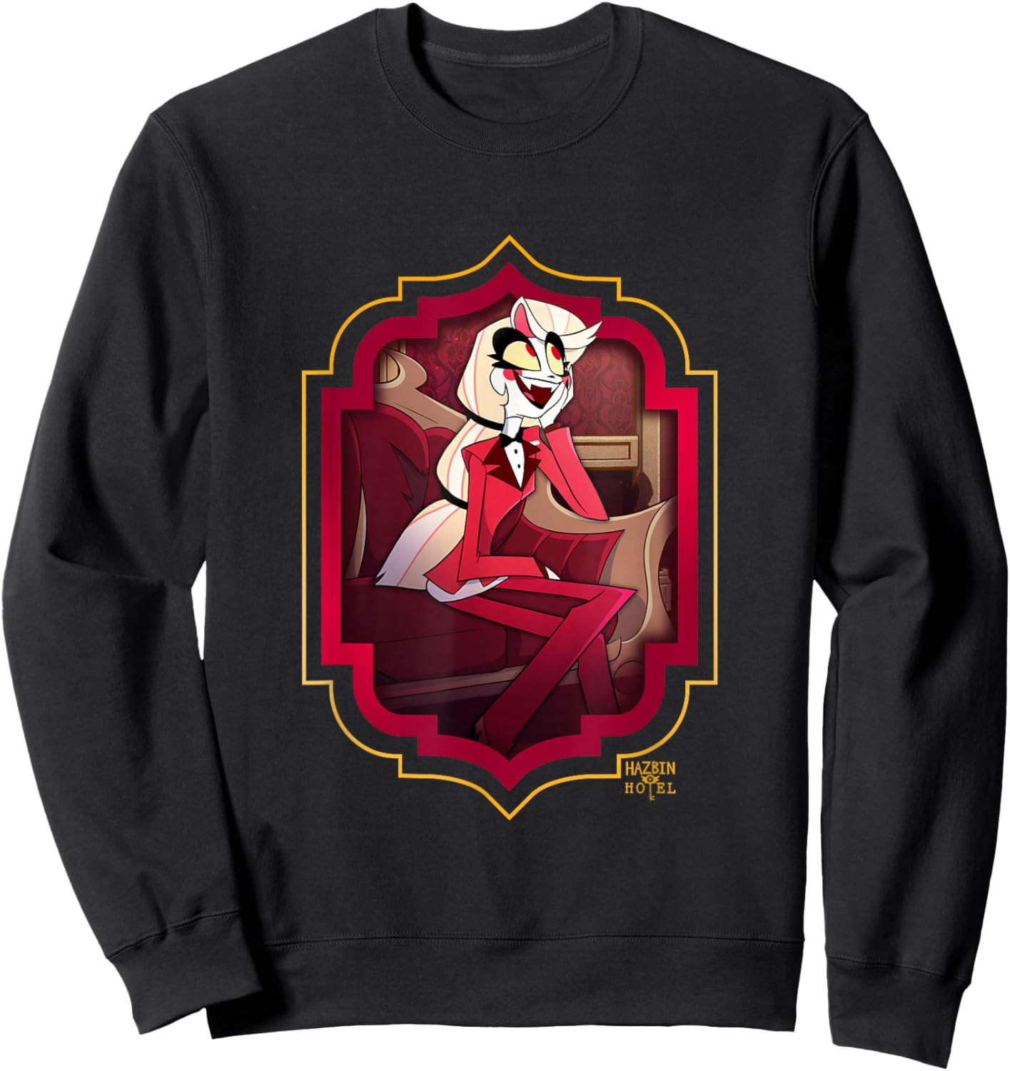 Hazbin Hotel - Charlie Sweatshirt - Sweatshirt | Black