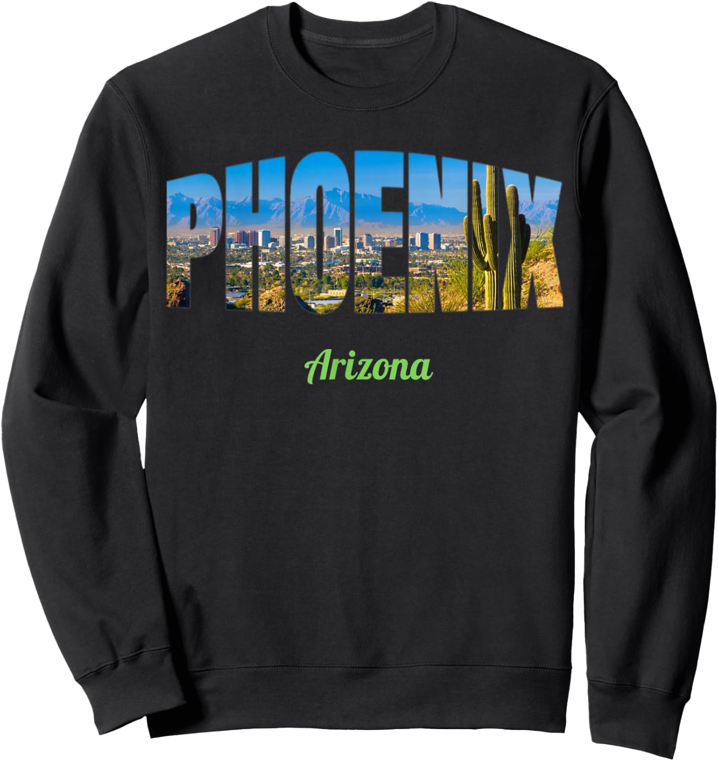 Phoenix Arizona Sweatshirt - Sweatshirt | Black