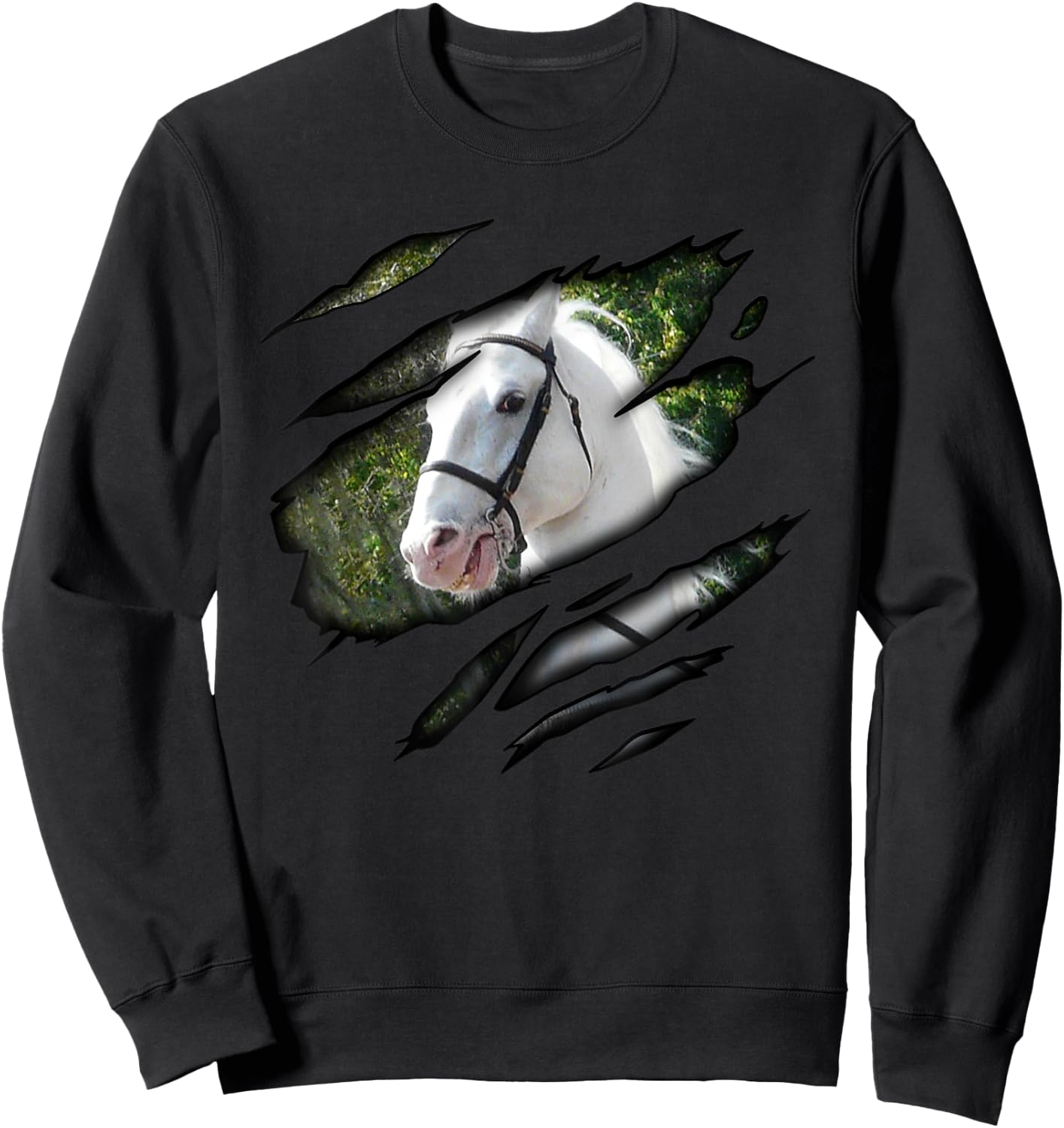 Lipizzan Horse in me , Horseshirt, Knight Sweatshirt - Sweatshirt | Black