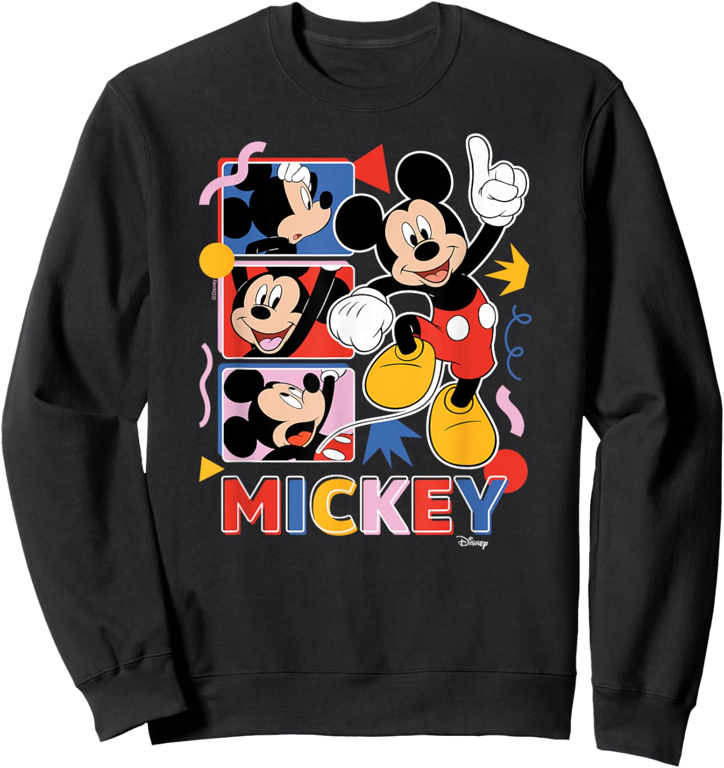 Mickey - Tribute Panels Sweatshirt - Sweatshirt | Black