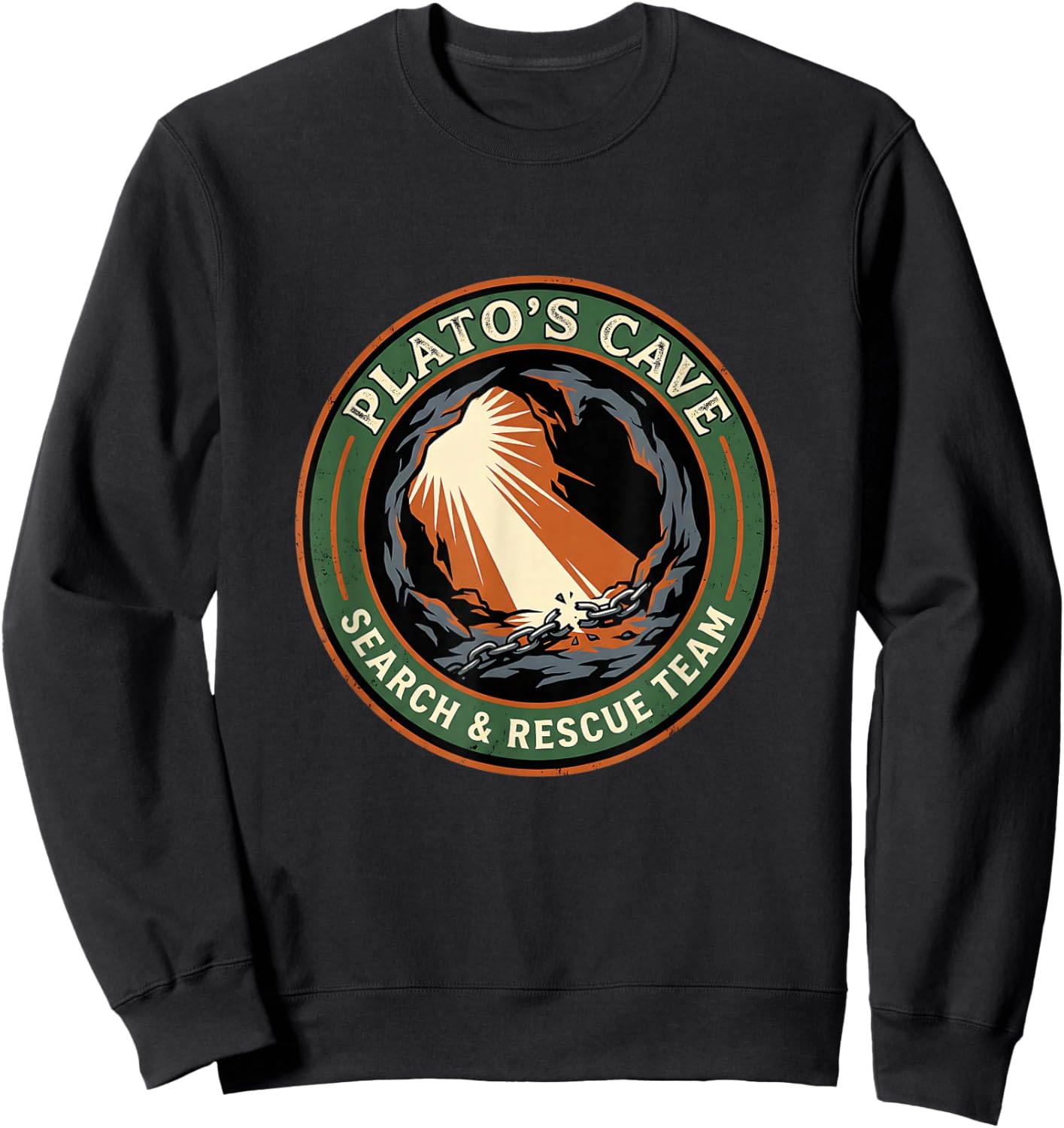 T-Shirt Sweatshirt - Sweatshirt | Black