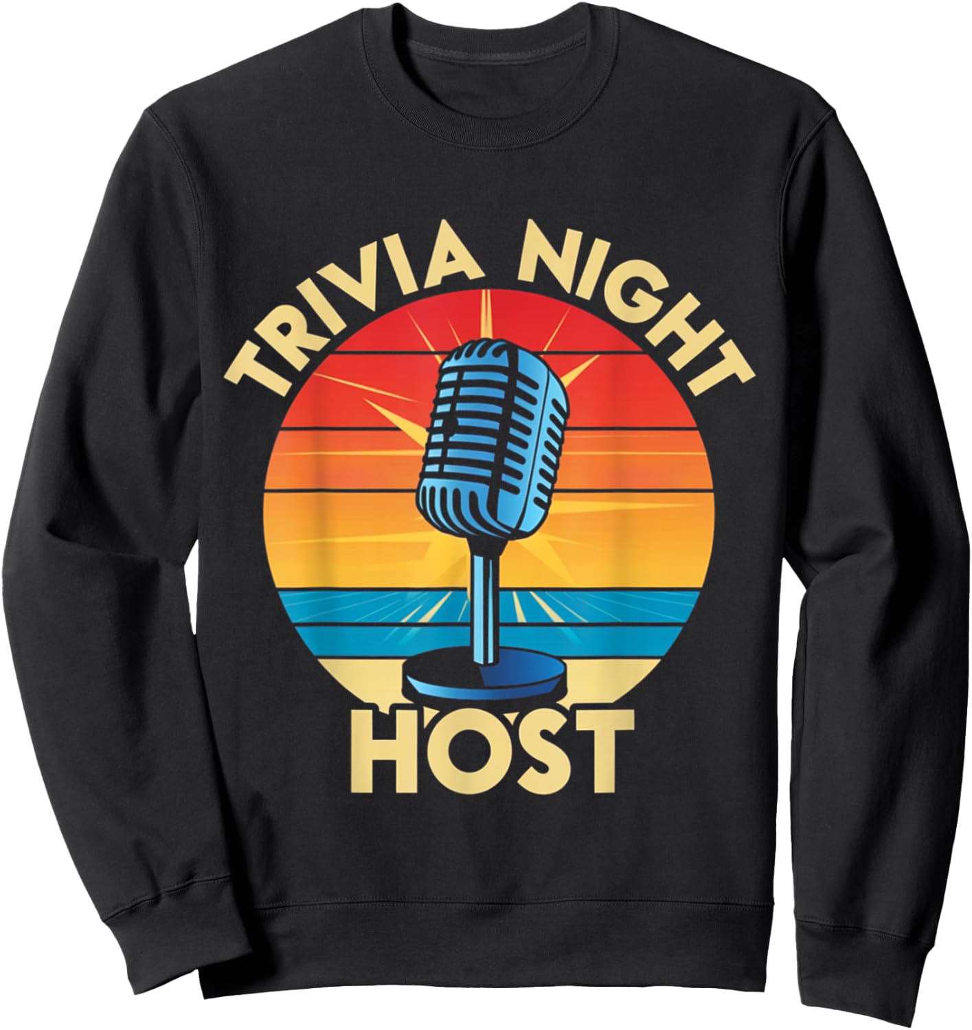 Trivia Night Squad Trivia Night Host Trivia Players Team Sweatshirt - Sweatshirt | Black