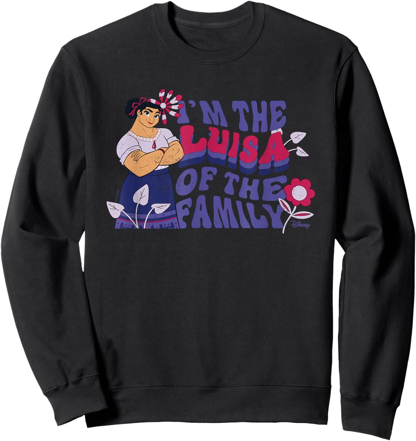 Encanto - Luisa Of The Family Sweatshirt - Sweatshirt | Black