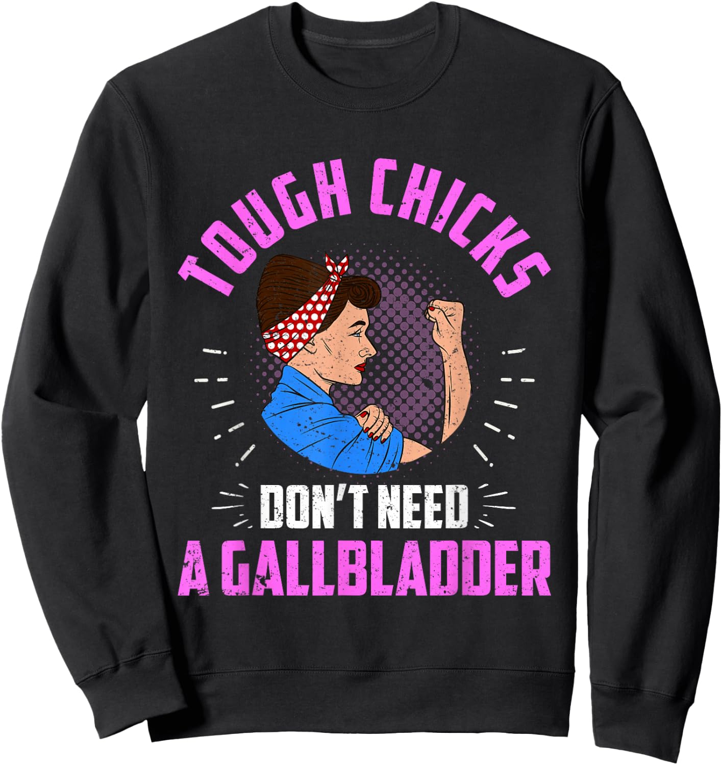 Gallbladder Removal Surgery Sweatshirt - Sweatshirt | Black
