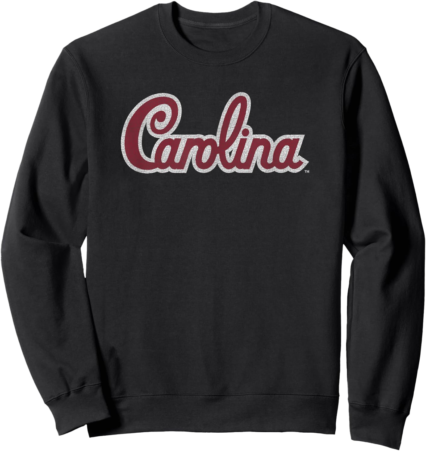 South Carolina Gamecocks Retro Cursive Black Licensed Sweatshirt - Sweatshirt | Black