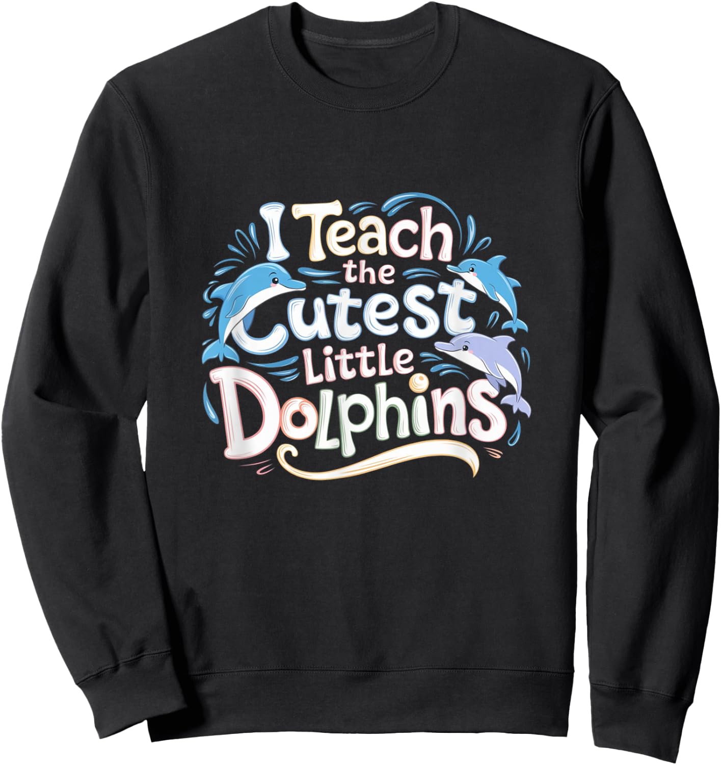 Funny Cute Animal Teacher Sweatshirt - Sweatshirt | Black