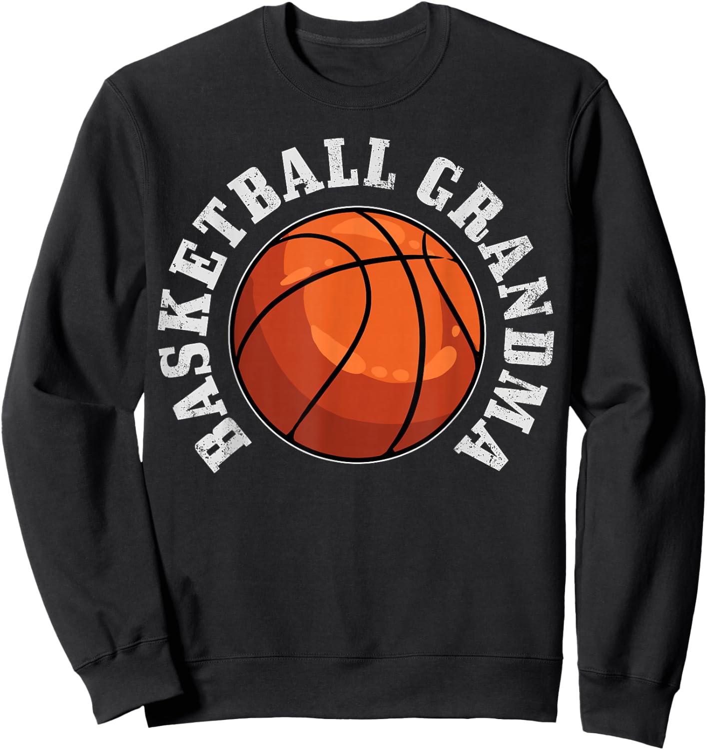 Basketball Grandma Sweatshirt - Sweatshirt | Black