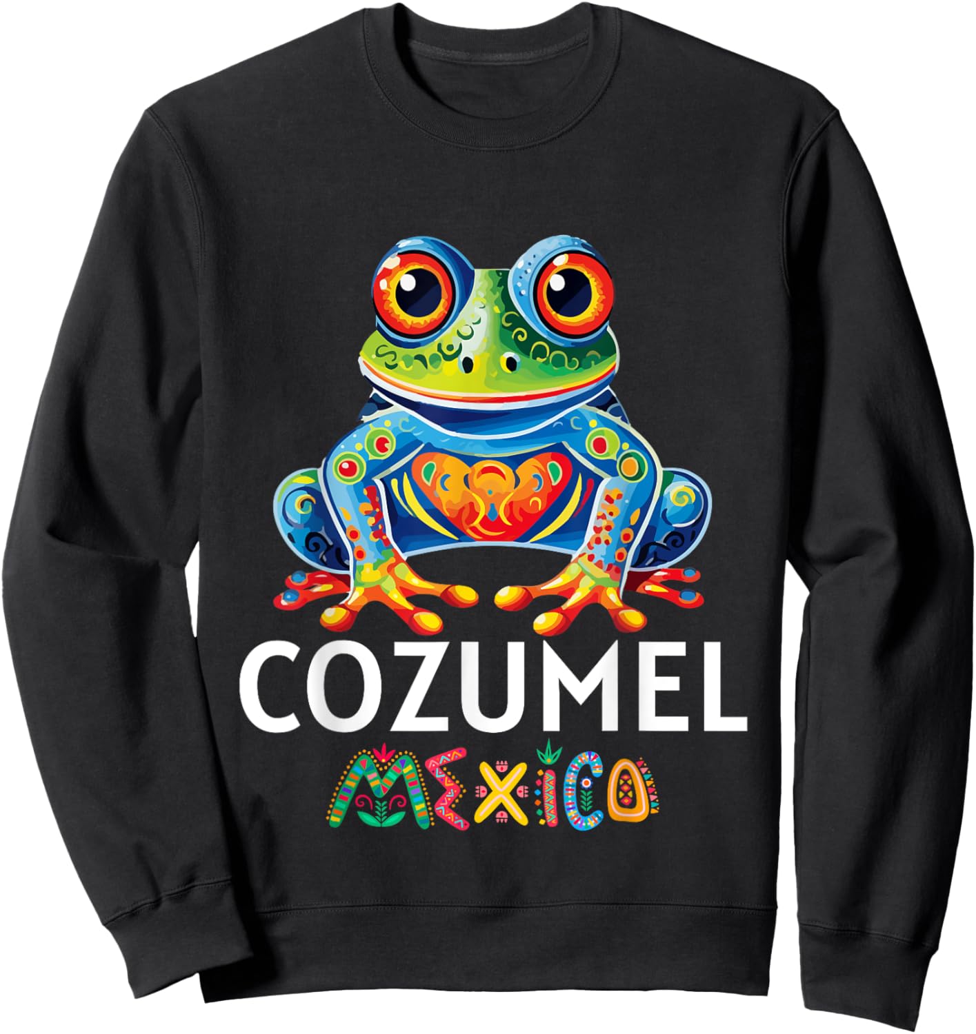 Cozumel Mexico Souvenir / Cozumel Sweatshirt - Sweatshirt | Black