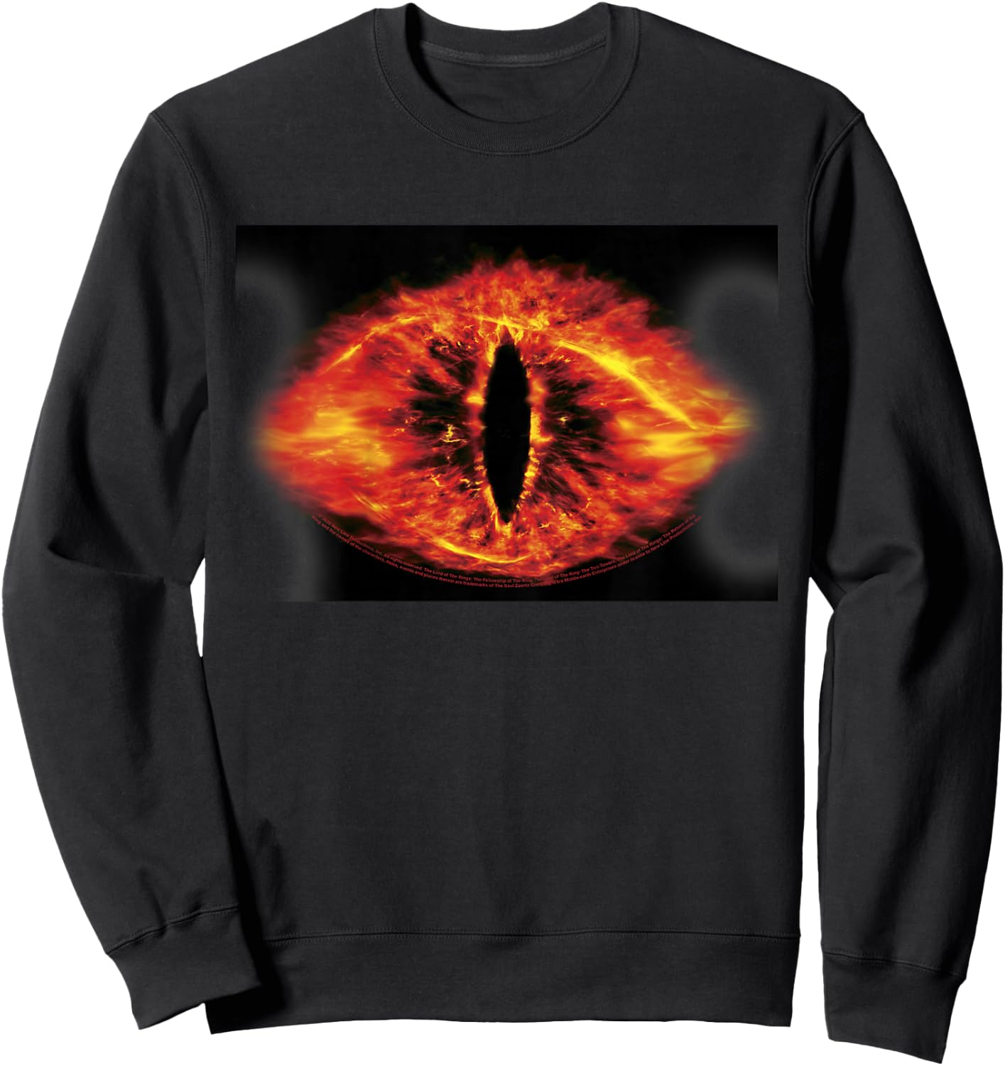 Kids The Lord of The Rings The Eye of Sauron Sweatshirt - Sweatshirt | Black