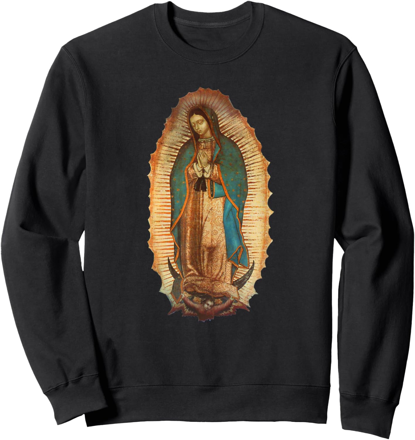 Our Lady of Guadalupe Sweatshirt - Sweatshirt | Black