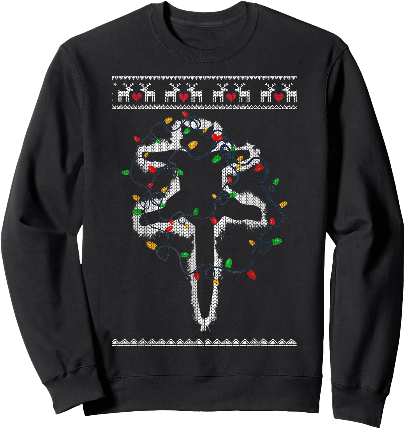 Funny Pussy-cat From Christmas Vacation Frieds Lover Sweatshirt - Sweatshirt | Black