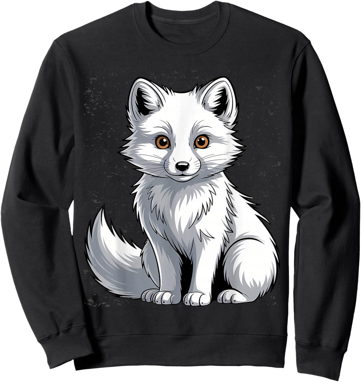 Arctic Animals Cute Artic Fox Lover Pajamas Sweatshirt - Sweatshirt | Black