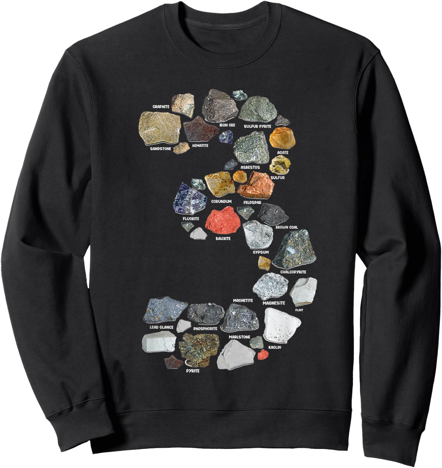 Geology 3 years Old Rock Collecting 3rd Birthday Sweatshirt - Sweatshirt | Black