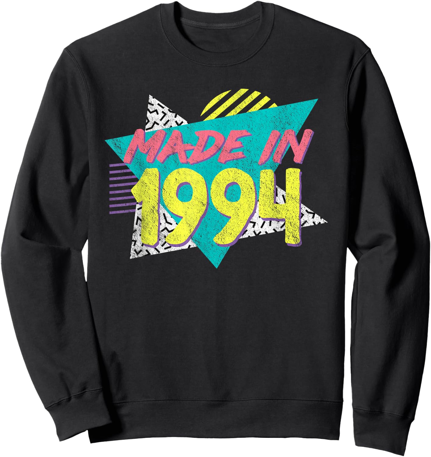 Made in 1994 Retro Vintage 31st Birthday Sweatshirt - Sweatshirt | Black
