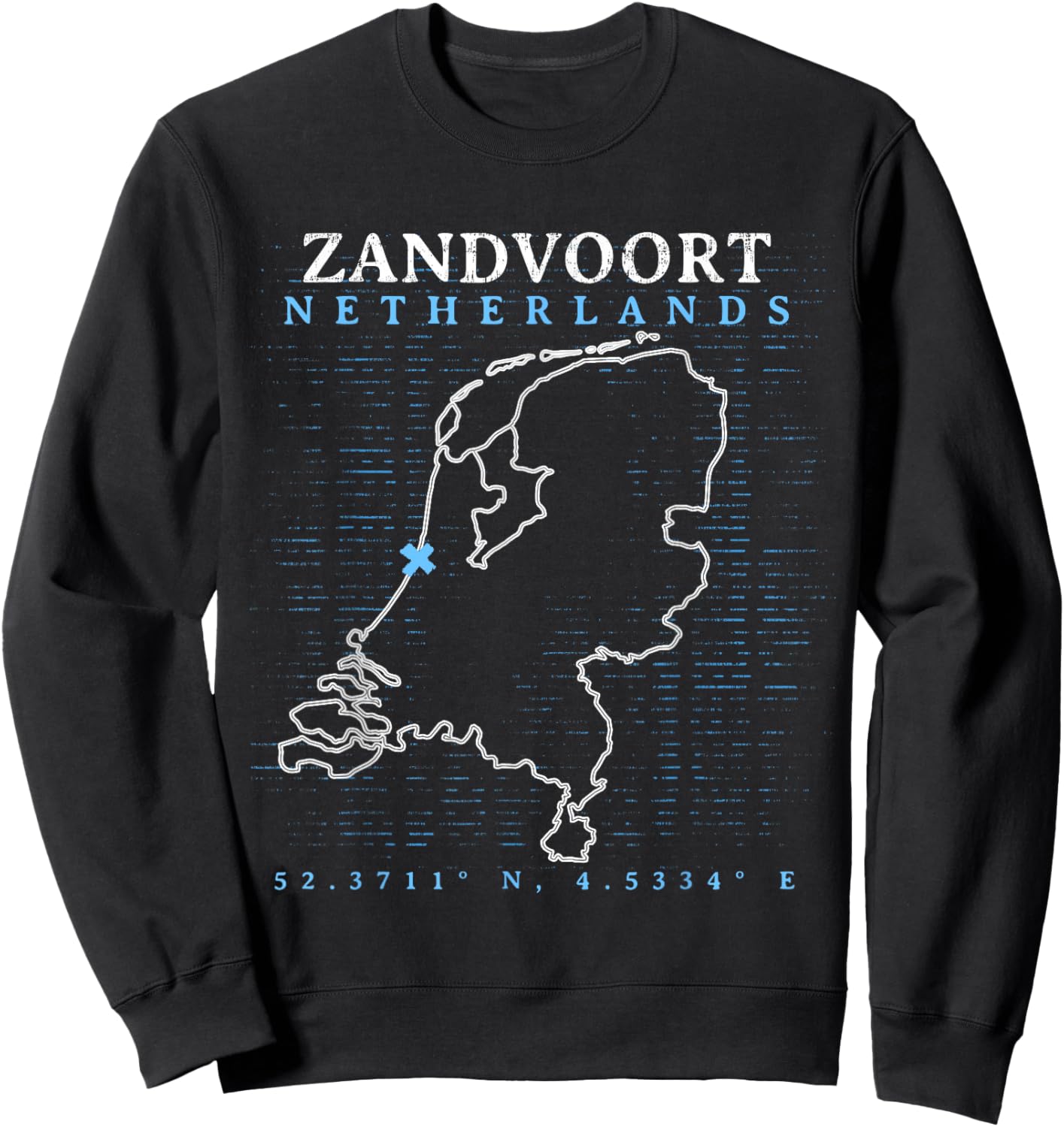 Netherlands Zandvoort Sweatshirt - Sweatshirt | Black