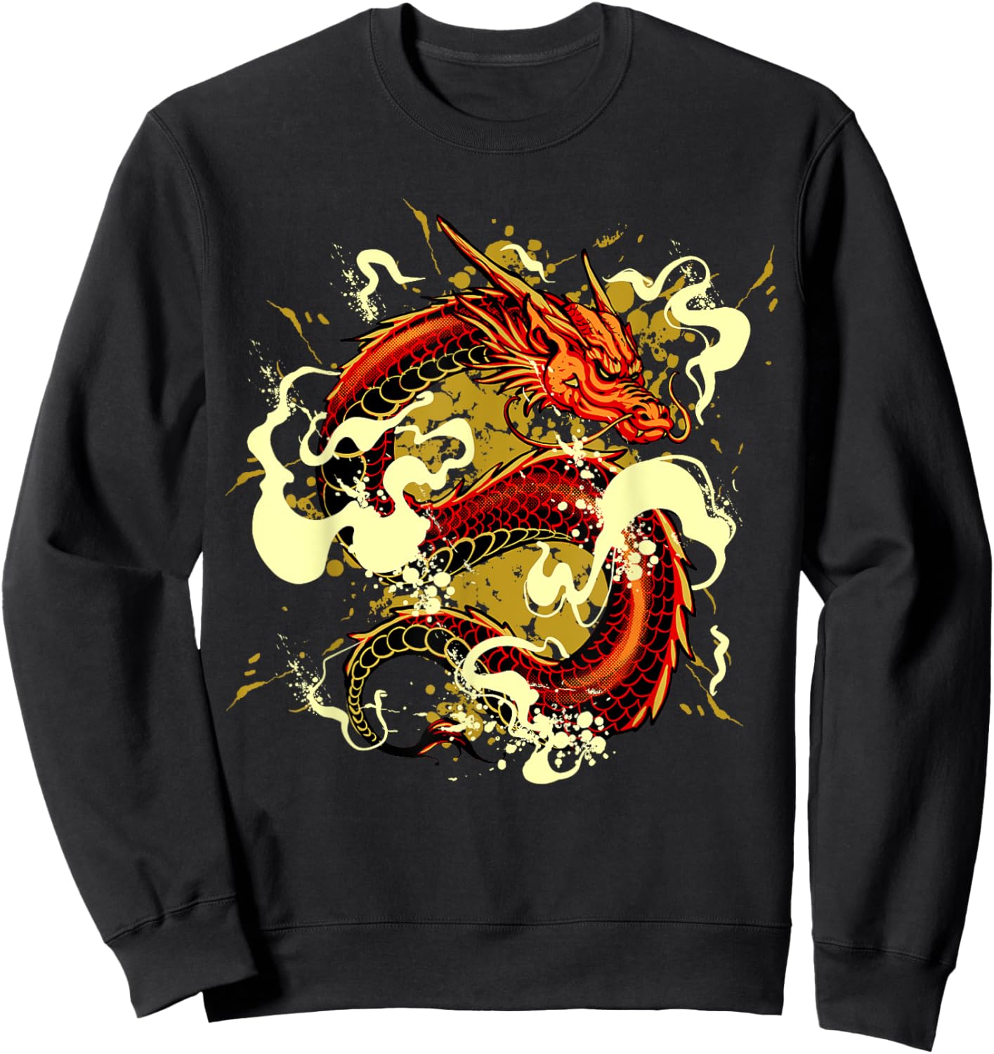 Dragon Sweatshirt - Sweatshirt | Black
