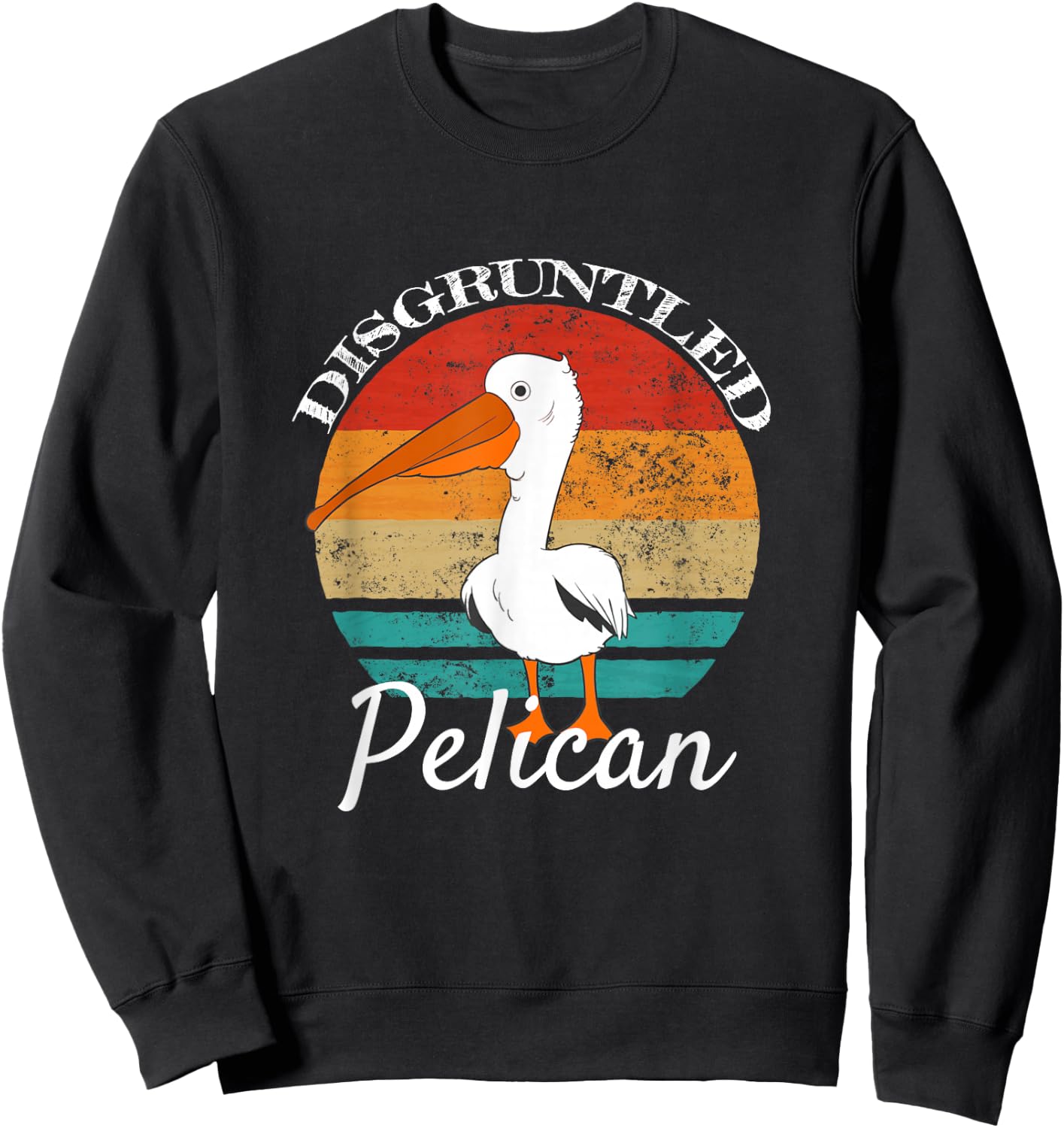 Disgruntled Pelican Sweatshirt - Sweatshirt | Black