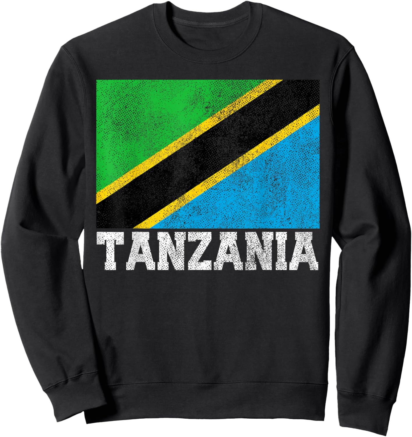 Tanzania Flag National Pride Roots Country Matching Family Sweatshirt - Sweatshirt | Black