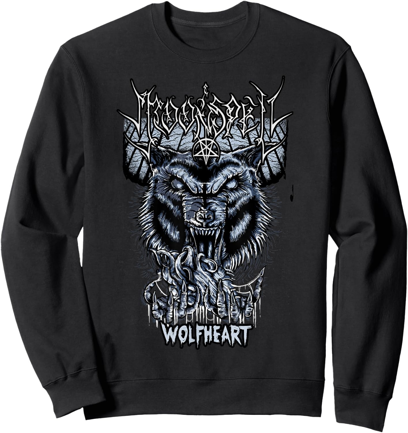 Moonspell - Wolfheart - Official Merchandise Sweatshirt - Sweatshirt | Black