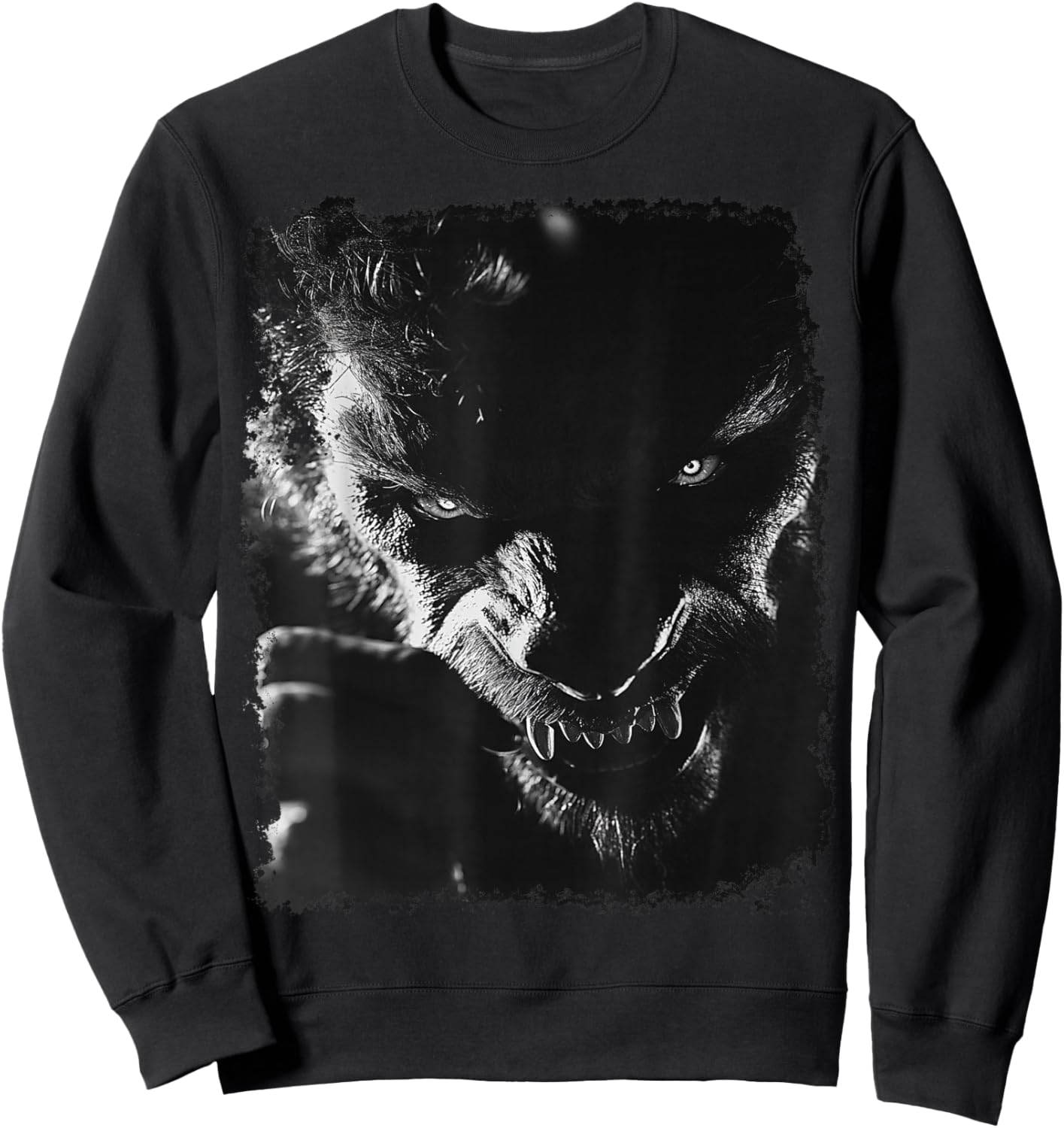 Werewolf Horror Sweatshirt - Sweatshirt | Black