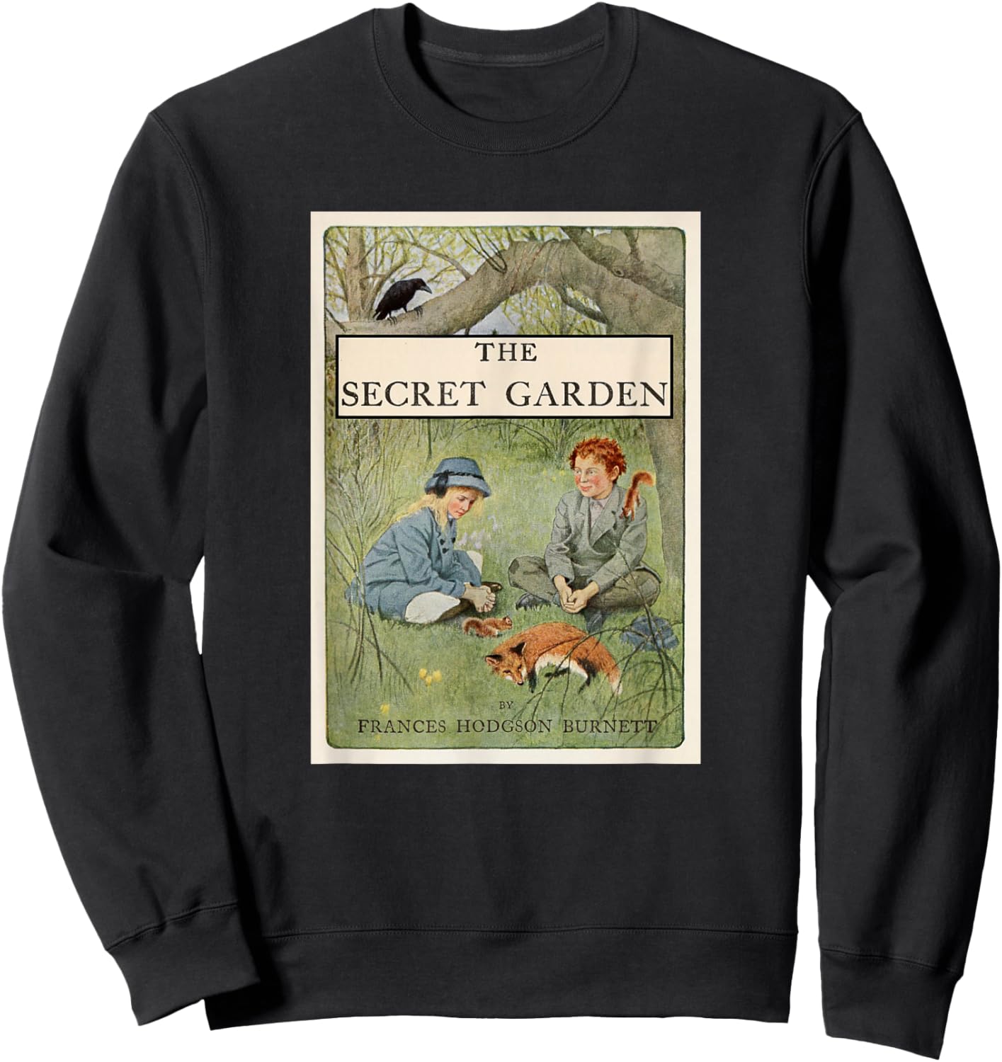 The Secret Garden Book Sweatshirt - Sweatshirt | Black