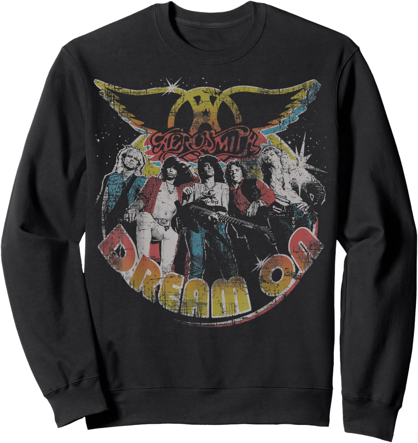 Aerosmith - Dream On Portrait Sweatshirt - Sweatshirt | Black