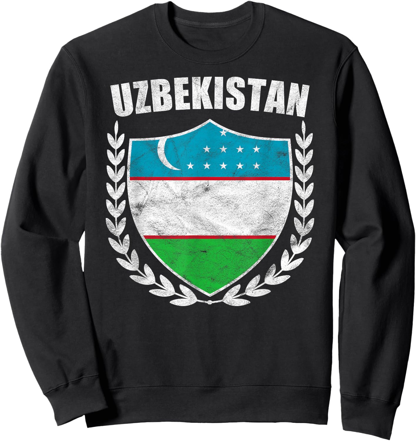 Uzbekistan Sweatshirt - Sweatshirt | Black