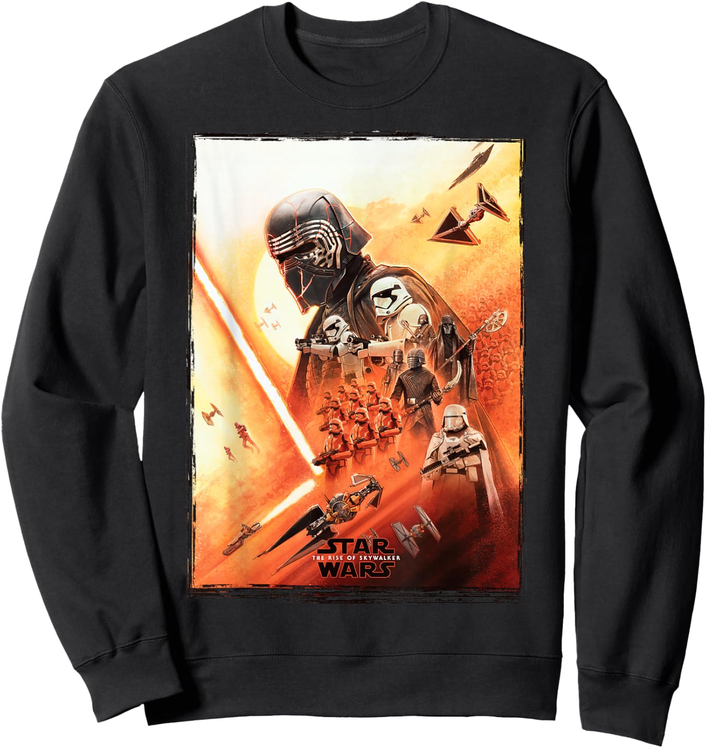 Star Wars The Rise of Skywalker Kylo Poster Sweatshirt - Sweatshirt | Black