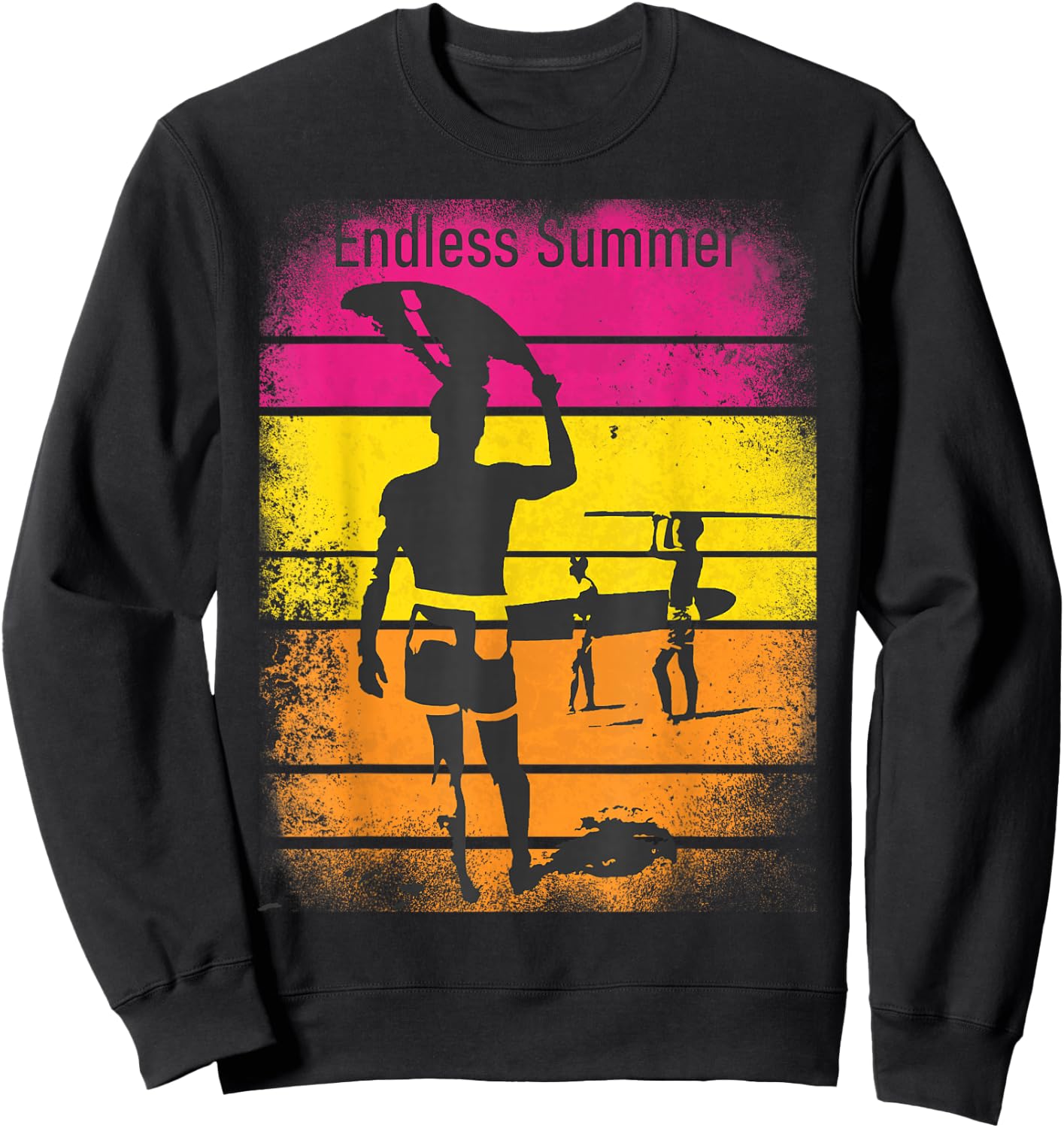 Vintage Endless Summer Sweatshirt - Sweatshirt | Black