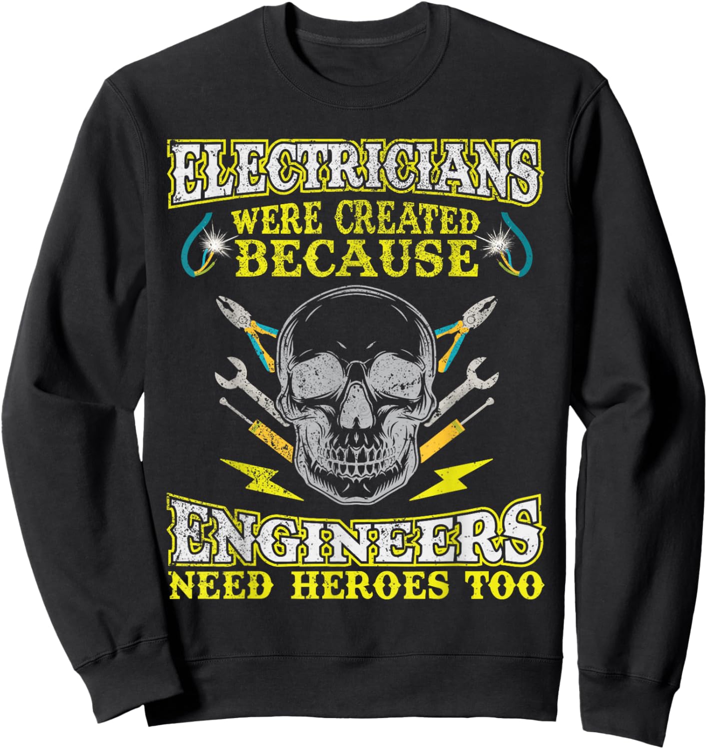 Electrician Electrical Engineer - Electronics Engineer Electromaster Sweatshirt - Sweatshirt | Black