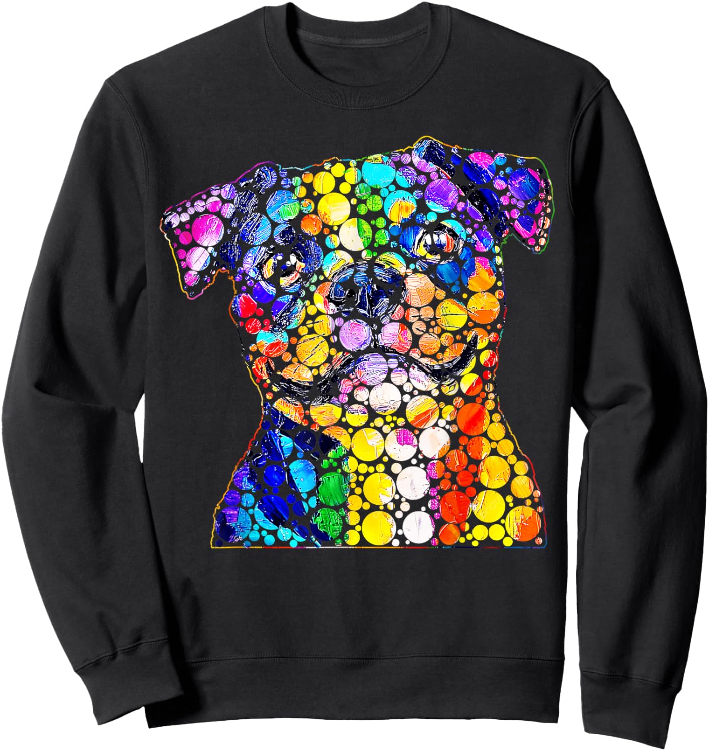 Happy Dot Day 2025 September 15th Dog Lovers Men Women Kids Sweatshirt - Sweatshirt | Black